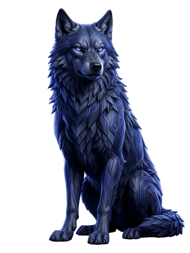 Fenrir, the WolfVPS wolf