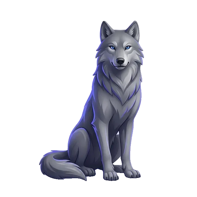 Fenrir seated beside a sealed document